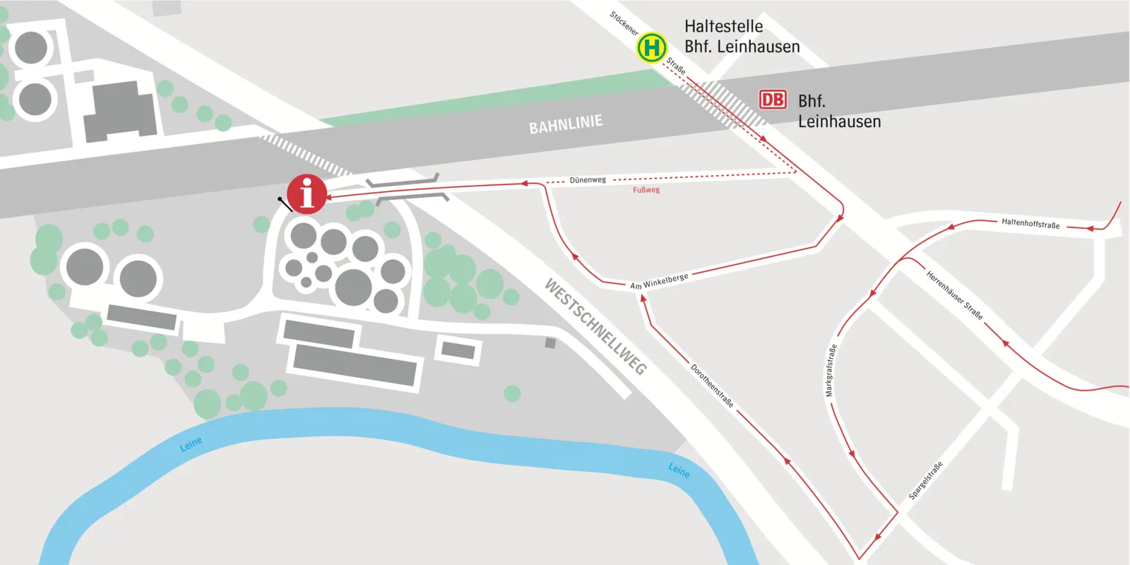 Anfahrtsbeschreibung Klärwerk Herrenhausen